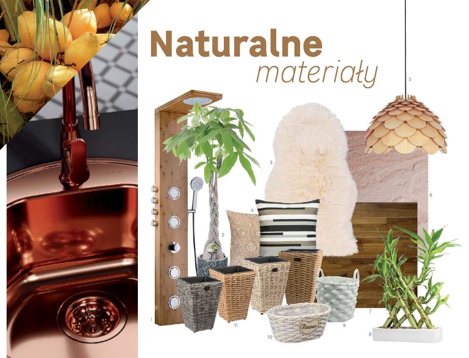 Naturalne materialy